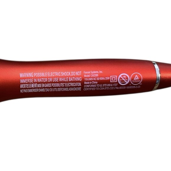 CHI Lava Volcanic Ceramic Pro Spin N Curl 1 “ Hair Tool Digital Temperature - Picture 3 of 3